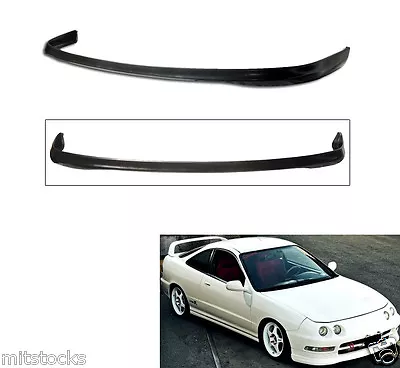 For 94-97 Acura Dc2 Integra 2 4 Door Type R Pu Black Front Bumper Lip Spoiler • $55.88