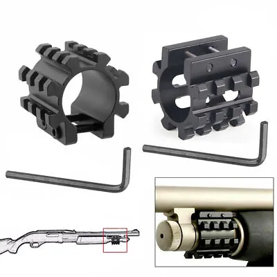 For Mossberg 500 Remington 870 Shotgun 12GA 1  Tube Picatinny Light/Laser Mount • $5.50