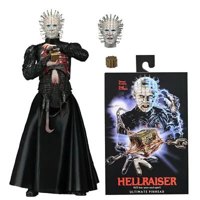 NECA Hellraiser Ultimate Pinhead 7  Action Figure Movie Collection New Toy Gift • $37.99