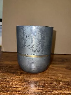 $32 • Buy Hearth Hand Magnolia Galvanized Metal Candle 2 Wick Sugared Birch