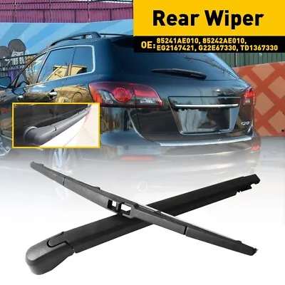 For 2007 - 2015 Mazda CX9 Rear Windshield Wiper Arm & Blade Set OE#85241AE010 • $12.99