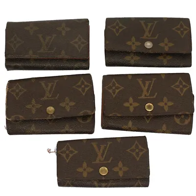 LOUIS VUITTON Monogram Key Case 5Set LV Auth 52479 • $96