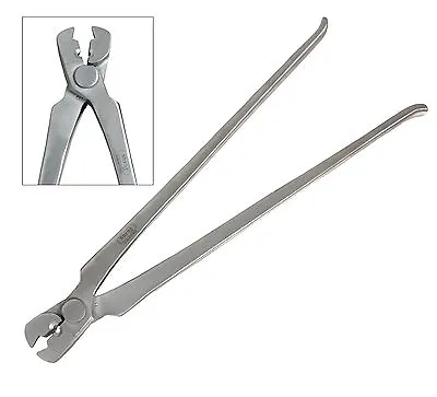 Farrier Horse Shoe Nail Puller Farriers Tools 11  Horse Equipment SILVER • £19.99