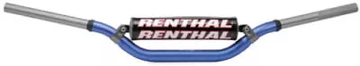 $152.33 • Buy Renthal Twinwall 1 1/8  Handlebar CR High Bend Blue Double Tubed 80-0712