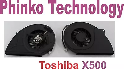 CPU Cooling Fan For Toshiba Qosmio X500 P500 P500D Series A000051180 • $21