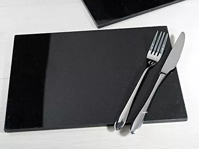 £28.77 • Buy Granite Placemats Pack Of 2 Dishwasher Safe Creative Tops Dining Place Mats Set