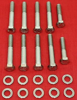 Ford Fe Intake Manifold Bolts Kit 352 360 390 406 427 428 Engine Stainless Hex • $31.47