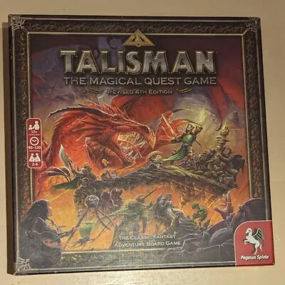 Talisman The Magical Quest Board Game Revised 4th Edition Pegasus Spiele • £189.99