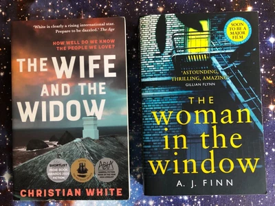 $21 • Buy The Wife And The Widow & The Woman In The Window - 2 Books
