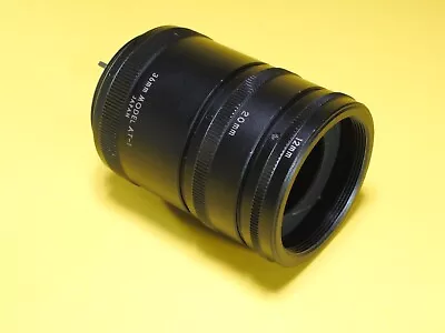 Vivitar AT-1 Extension Macro Tube Set 12mm 20mm 36mm - M42 Screw Mount • $3.23