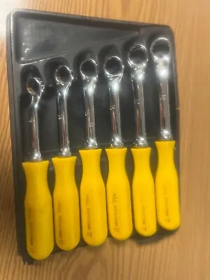 Mac Tools -- Bopa2 -- Six Piece Metric Wrench Set With Yellow Hard Handles • $359.99