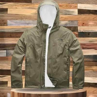 THE NORTH FACE Men's Venture 2 Jacket New Taupe Green/TNF Black-NF0A2VD3BQW • $89.96