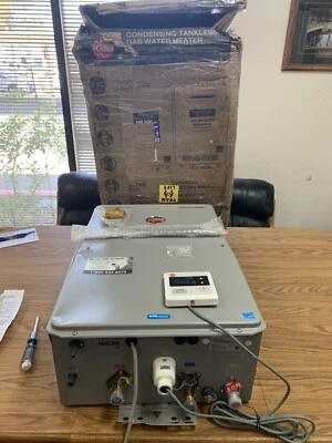 $850 • Buy Rheem RTGH-95DVLN-2 Indoor Tankless Natural Gas Water Heater--Open Box Special