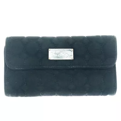 Vera Bradley Clutch Purse Black Wallet • $12.99