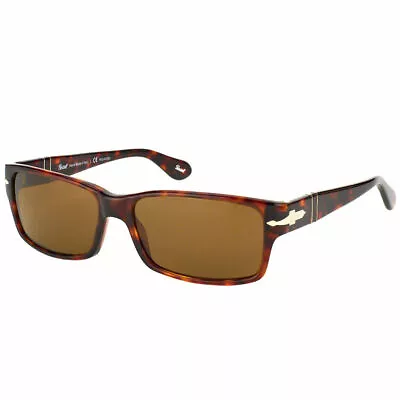 $143.87 • Buy Persol PO 2803S 24/57 Havana Plastic Sunglasses Crystal Brown Polarized Lens