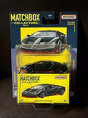  Matchbox Collectors Lamborghini Centenario # 05/20 New  • $14