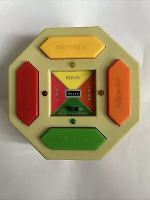 Vintage ‘80s Sears Follow Me Electric Handheld Game Hong Kong Partially Working • $5.85