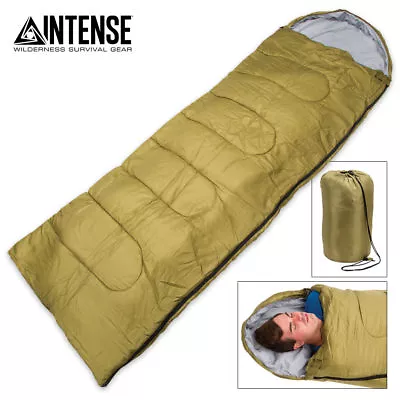 Lightweight Mummy Sleeping Bag Camping Backpacking Winter Cold Weather Compact • $25.98