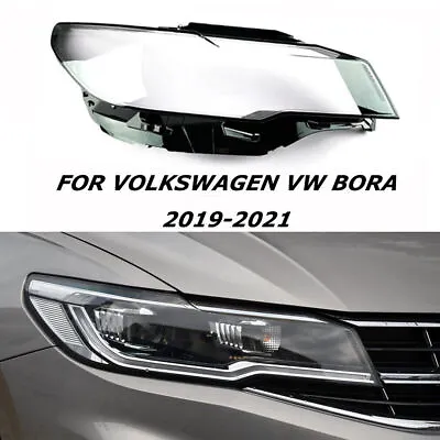Right Clear Lampshade Lens Fit For Volkswagen VW Bora 2019-2021 Headlight Cover • $108.19