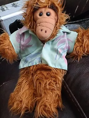 Vintage 1988 ALF Alien Plush Hand Puppet Doll Hawaiian Shirt  80s TV Toy 11” • $7.44