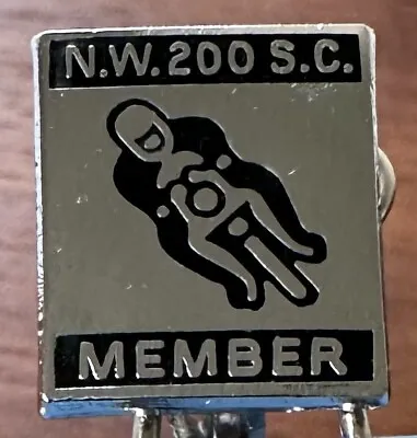 North West 200 NW200 Supporters Club Enamel Pin Badge Early Road Racing IOM TT • £70