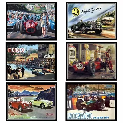 £3.95 • Buy Grand Prix Sign Plaque Metal Motor Racing Garage Home Bar Car Tin Poster AM384