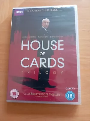 Dvd - House Of Cards Trilogy - Sealed • £4.60