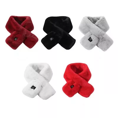 Electric Heated Scarf Heating PadUSB RechargeableNeck Warmer External Battery • £18.19