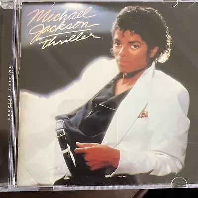 MICHAEL JACKSON  THRILLER  SPECIAL EDITION 2001 Bonus Tracks & Remaster • $4