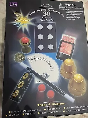 Eddy 30 Professional Magic Tricks Set Box • £8.50