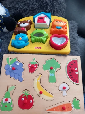 £5 • Buy  1wooden Toys And A Plastic One For 1 Year Olds