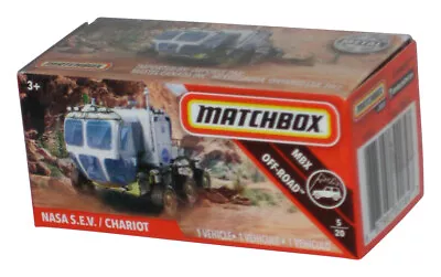 Matchbox Power Grabs Box MBX Off-Road (2018) White Nasa S.E.V. Chariot Toy 5/20 • $16.59