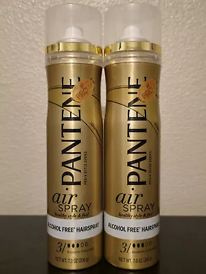 Lot Of 2 - Pantene Pro-V Air Spray Level 3 Alcohol Free Hairspray 7 Oz • $24.99