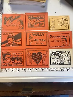 Nice Mint Condition Lot Of 9 Tijuana Bible Comics All From 40’s 50’s & 60’s Nice • $24.50