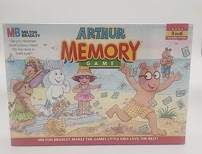 1997 Milton Bradley  ARTHUR  Memory Game Matching Picture Cards SEALED VINTAGE! • $21.50