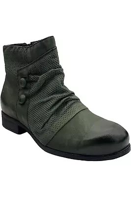 Miz Mooz Leather Ankle Boots Sallie Forest • $82.99
