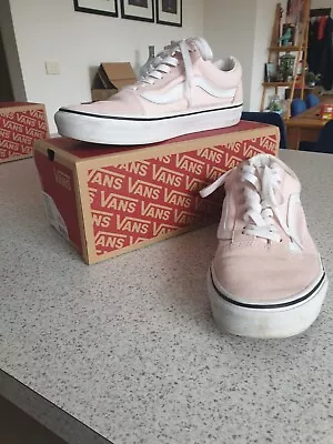 Vans Shoes Old Skool - Blushing Pink • $40