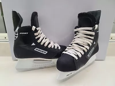 BAUER IMPACT 75 Ice Hockey SKATES Men’s Skate US 6R - Size 7.5 US TUUK Faststeel • $49.99