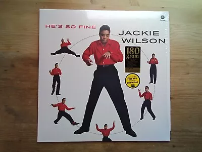 Jackie Wilson He's So Fine EX Vinyl LP Record Album 771964 2014 180g Reissue • £15