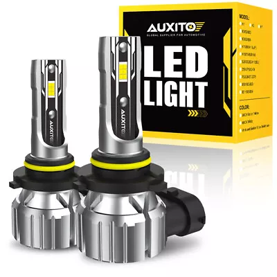 AUXITO 9005 HB3 LED Headlight Super Bright Combo Bulbs Kit High Beam 6500K White • $21.99