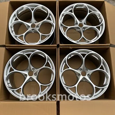 For 1997-2006 Vw Golf R 18  Hyper Silver Forged Wheels Rims 18x8.5 Mk4 • $1199