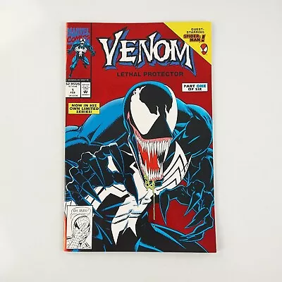 Venom Lethal Protector #1 Red Foil Cover (1992 Marvel Comics) • $14.99