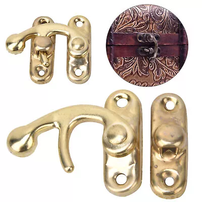 30 Pcs Hasp Hook Retro Style Iron Latch Hook Hasp For Jewelry Gift Boxes • $14.31