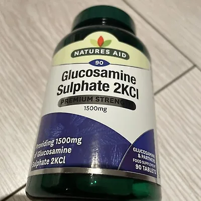 £4.99 • Buy Glucosamine Sulphate  2KCl 1500mg  90 Tablets Bbd 9/24