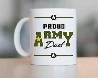 Army Dad Gift Mug Army Gifts For Men Army Dad Mug Army Dad Mug Gift For Army Dad • £16.37