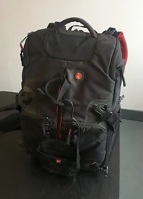 Manfrotto Bag W Original Rain Cover. Backpack Or Shoulder Strap Side Access • £145