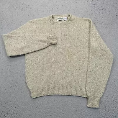 VTG American Eagle Sweater Mens XL Ragg Wool Fishermans Knit Made In USA 80s • $29.95