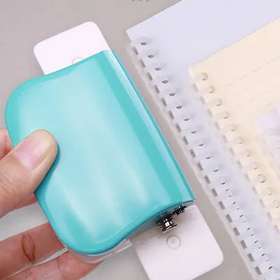 6-Hole Paper Punch Handheld Hole Puncher 6mm For A4 A5 B5 Notebook Scrapbook • $25.68