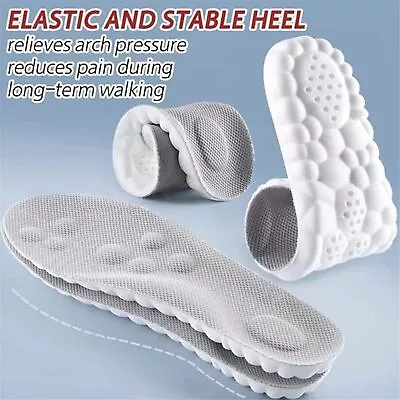 £4.79 • Buy Mens Work Boot Shoes Insoles Hiking Trainer Inner Soles Foot Inserts Support