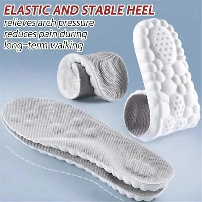 £4.79 • Buy Mens Work Boot Shoes Insoles Hiking Trainer Inner Soles Foot Inserts Support